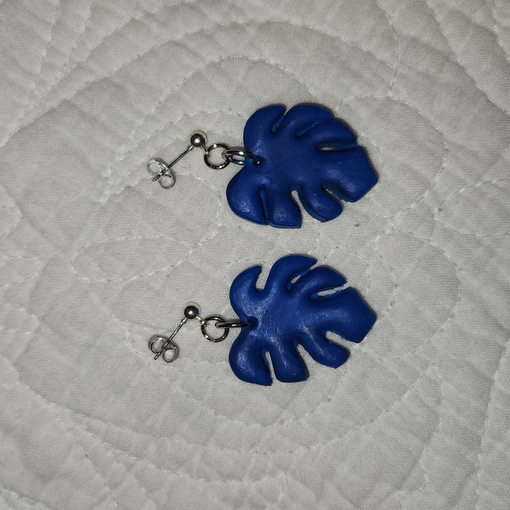 Homemade Clay Earrings